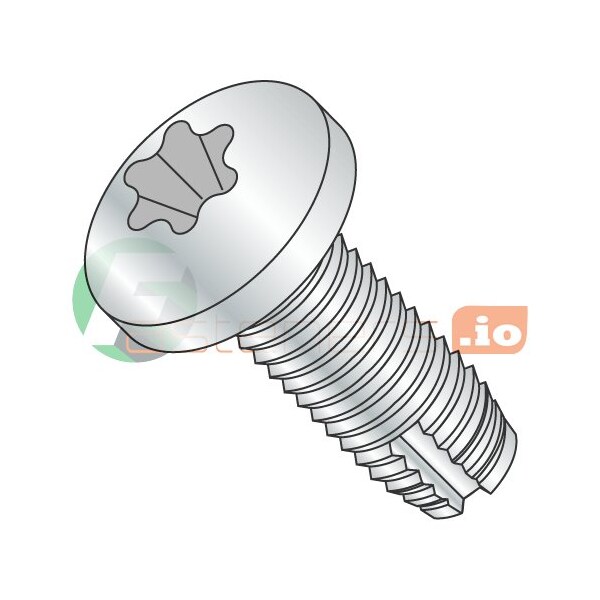 Newport Fasteners Thread Cutting Screw, 5/16"-18 x 2 in, Zinc Plated Steel Pan Head Torx Drive, 1000 PK 259065 - main